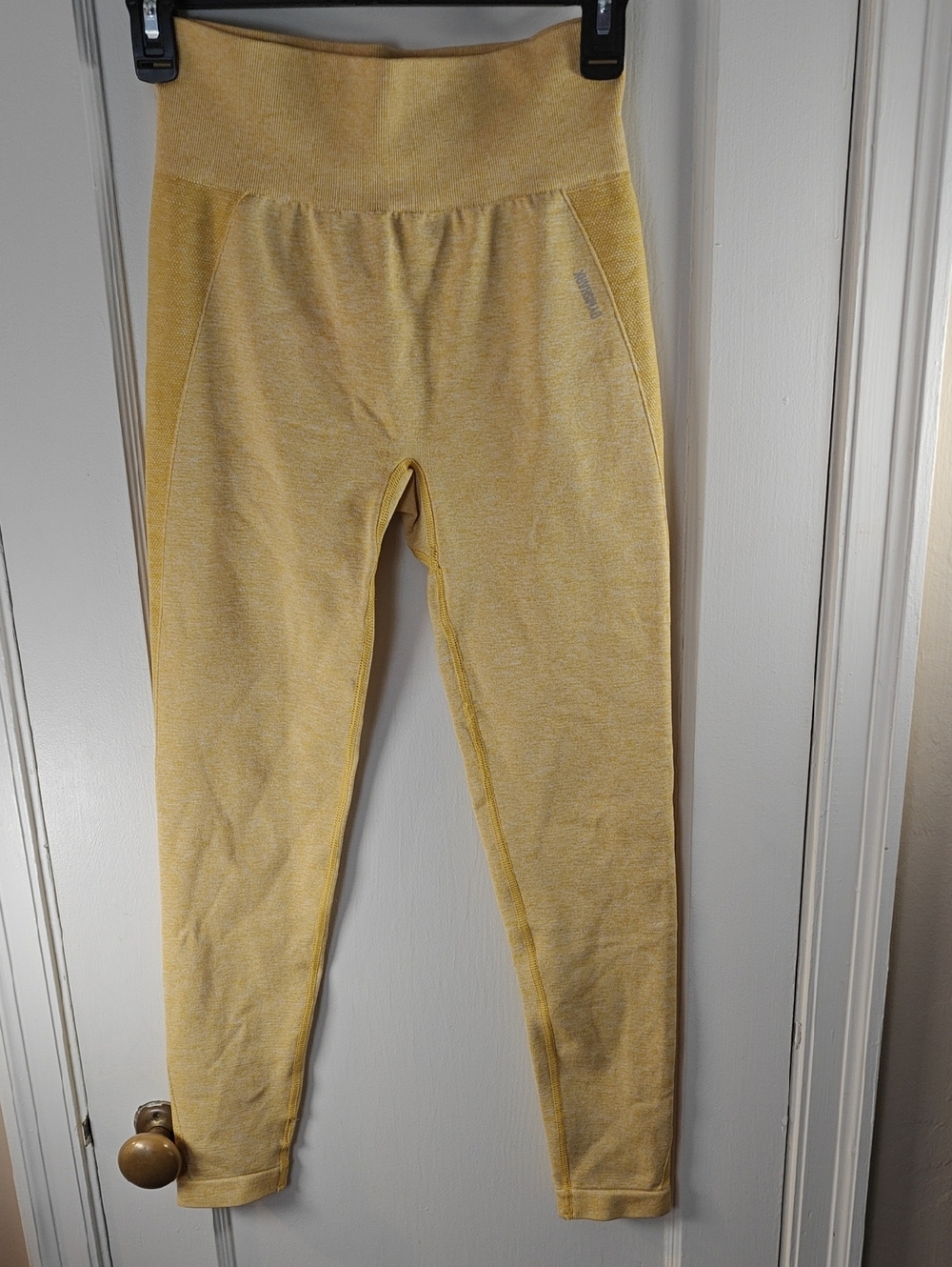 Gymshark Flex Yellow High-Waist Seamless Leggings
